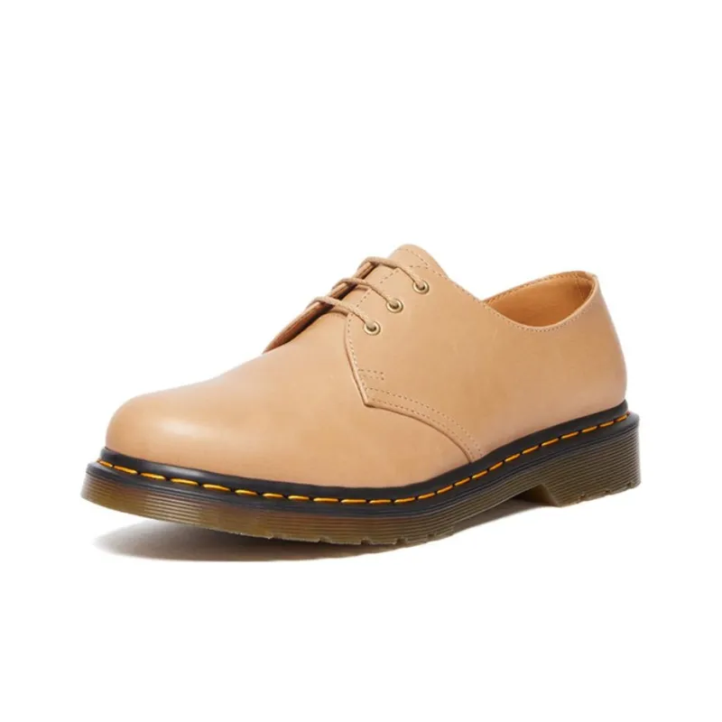 Dr.Martens 1461 Low Top Casual Shoes Unisex Beige-1