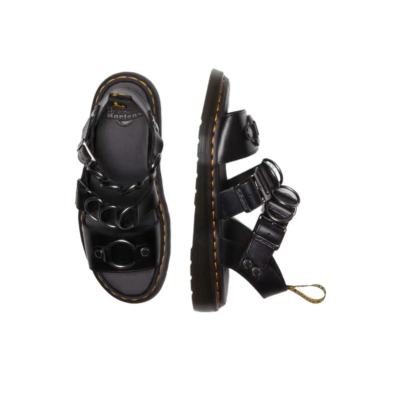 Dr.Martens Stylish Sandals Unisex Black-4