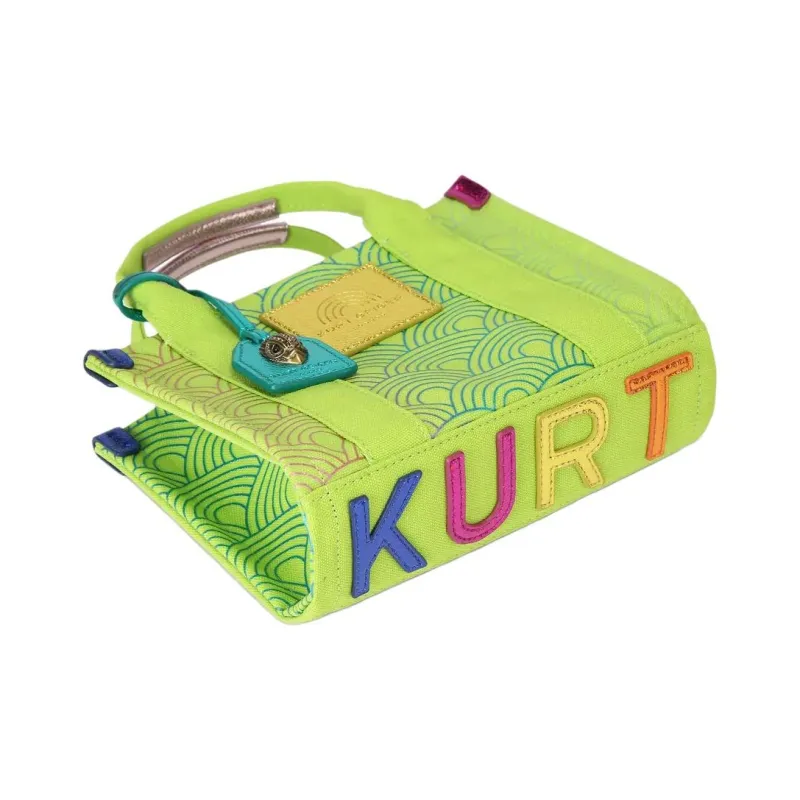 Kurt Geiger London Canvas Canvas Bag Shoulder Bag Crossbody Bag Handbag Extra Small Women's Grass Green-1