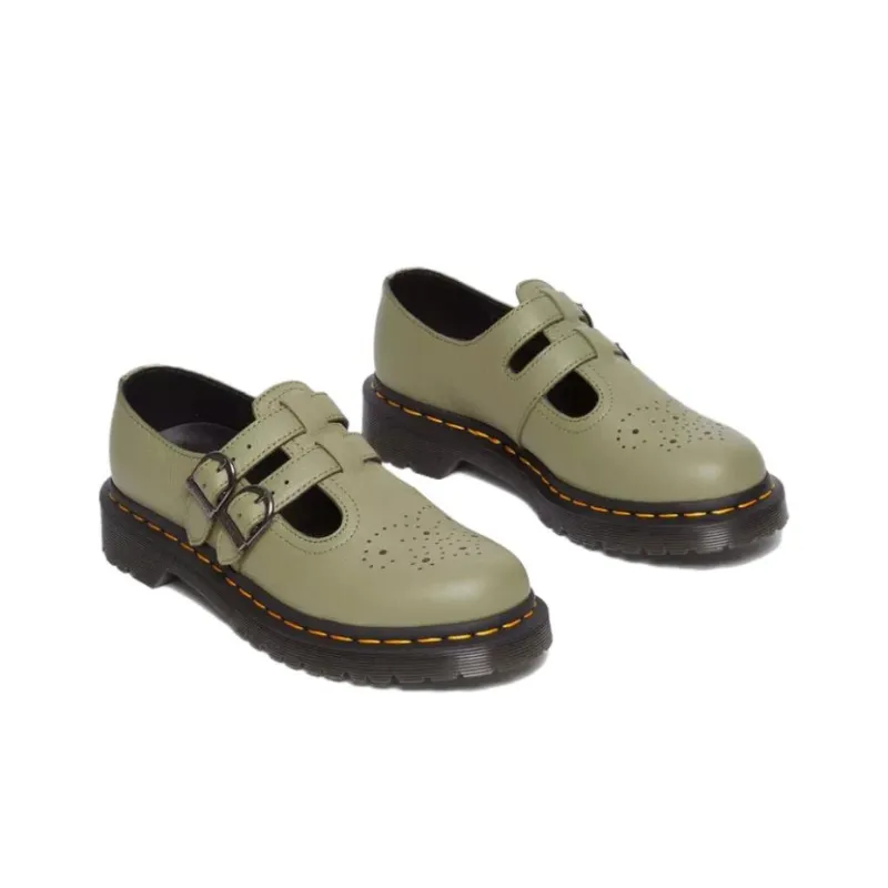 Dr. Martens Round-toe Leather Loafers-2