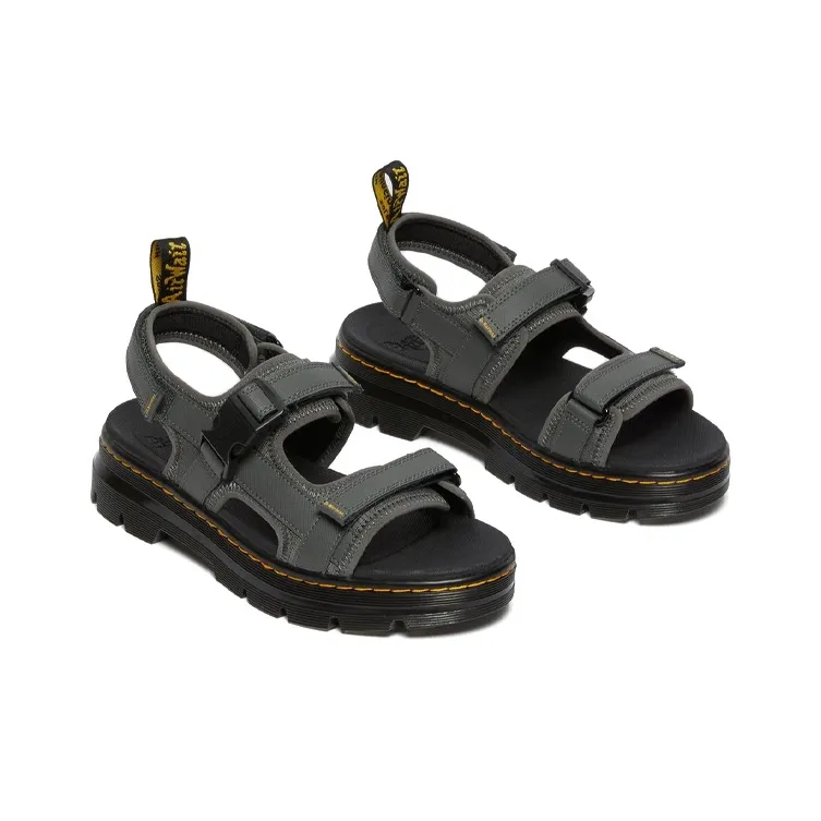 Dr.Martens Forster Webbing Sandals 'Gunmetal'-3