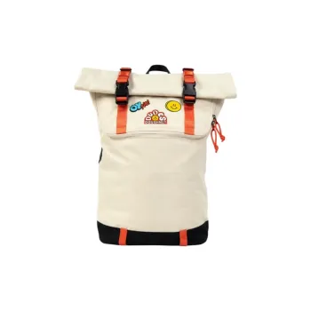 Doughnut X The Dudes Collaboration Recycled Polyester Backpack Regular Unisex Beige