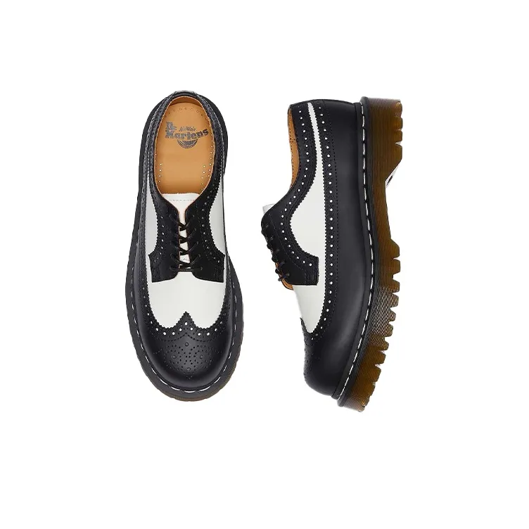 Dr.Martens 3989 Bex Smooth Leather Brogue Shoes 'Black'-2