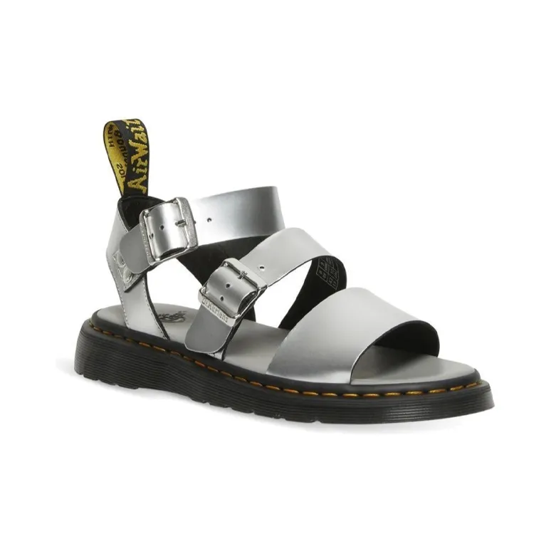Dr.Martens Gryphon Sandals Silver Women's-2