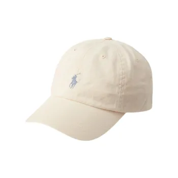Polo Ralph Lauren 100% Cotton Baseball Caps Men's Beige