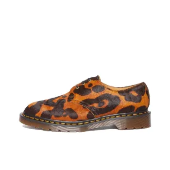 Dr.Martens 1461 Low Top Casual Shoes Unisex Leopard Print