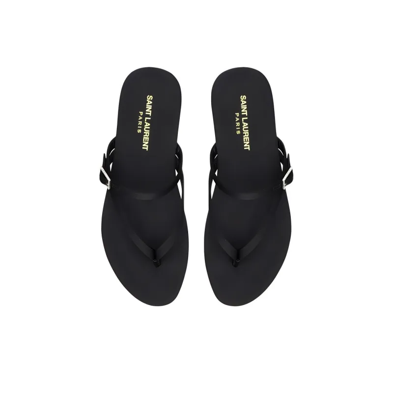 SAINT LAURENT Flip Flops Women's Black-4