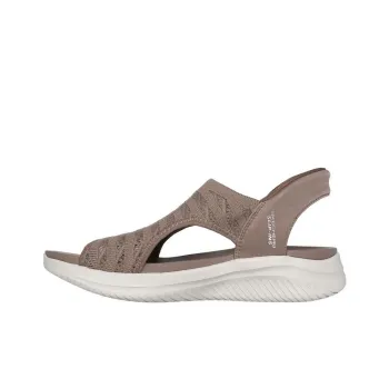 Skechers Ultra Flex 3.0 Beach Sandals Women's Brown