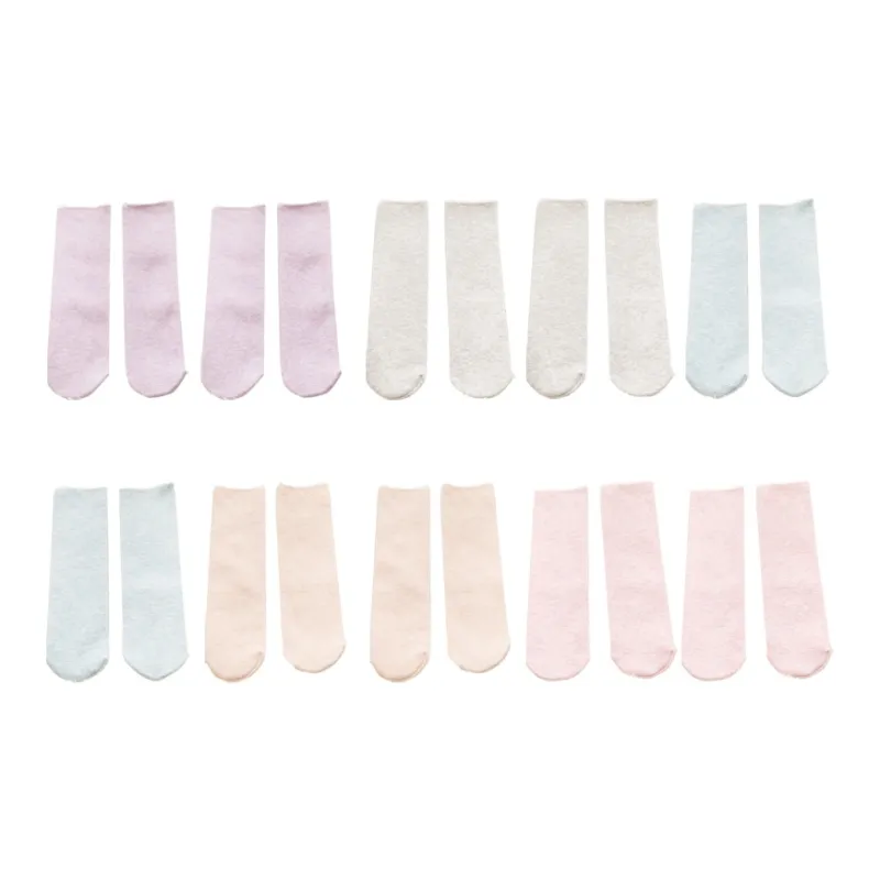 MIIOW Trend Party Series Knee High Socks Women's 10 Pack-0
