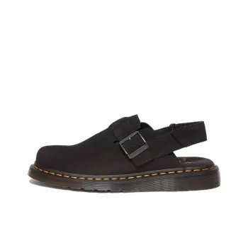 Dr.Martens Jorge Ii Suede Slingback Mules 'Black'