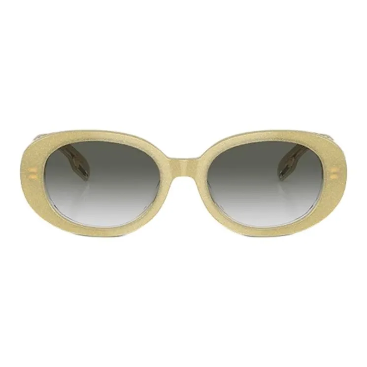 Burberry Acetate Oval Sunglasses Kids' Gold-1