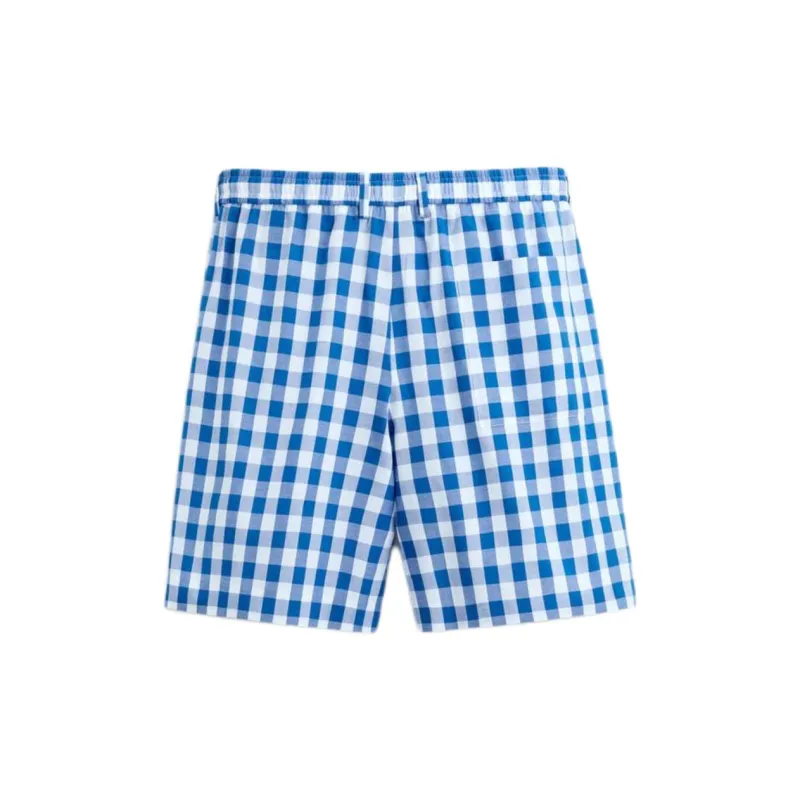 ZARA Casual Shorts Men Blue-1