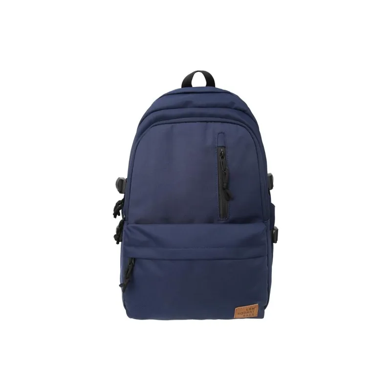 BRABOSTON Nylon Backpack Medium Size Unisex Red/Black/Green/White/Gray/Navy Blue-9