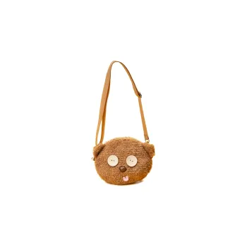MINIONS Fleece Shoulder Bag Crossbody Bag Regular Women's Brown