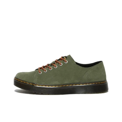 Dr.Martens Dante Suede Leather Shoes 'Khaki Green'