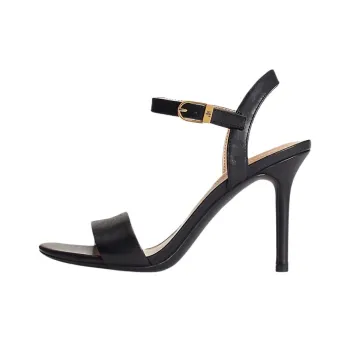 LAUREN RALPH LAUREN Gwen One Strap Sandals 9cm Women's Black