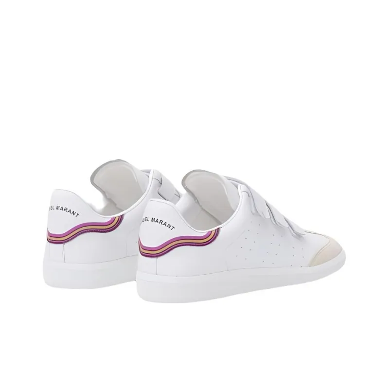 ISABEL MARANT Skateboard Shoes Women's Low-Top Ecru-3