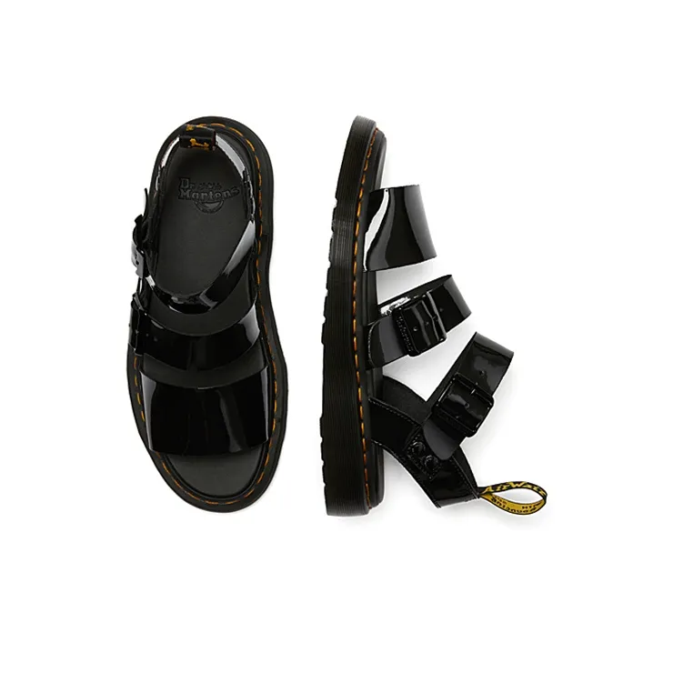 Dr.Martens Gryphon Strap Black Unisex Sandals-3