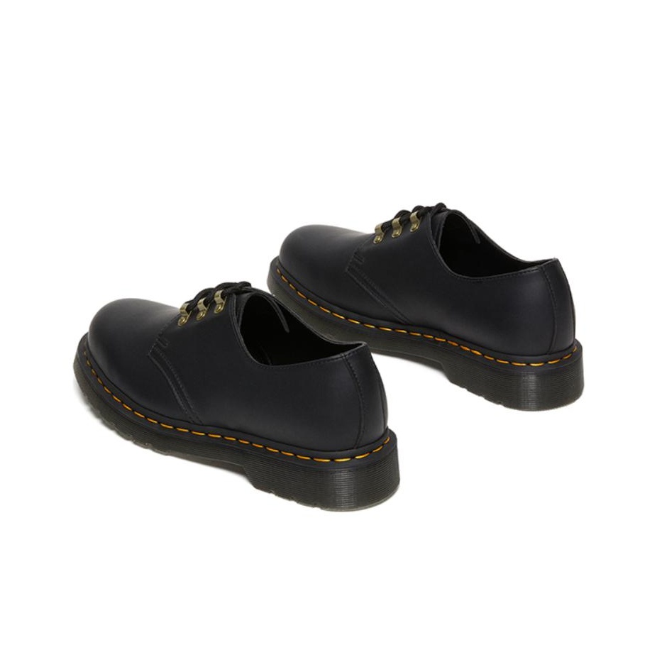 Dr.Martens 1461 Casual Shoes Unisex Low Top Black POIZON