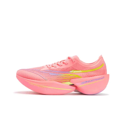 361° Flying Future 1.5 Running Shoes Unisex Low-Top Luminescent Light Coral/Purple Hydrangea