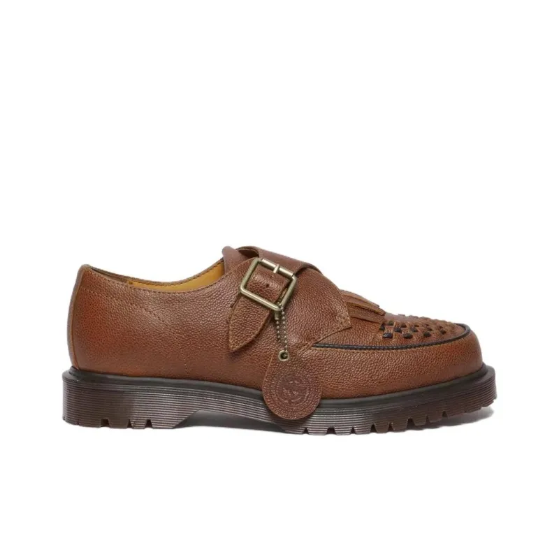Dr.Martens Low Top Casual Shoes Unisex Brown-1