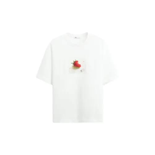 ZARA T-Shirts Men White