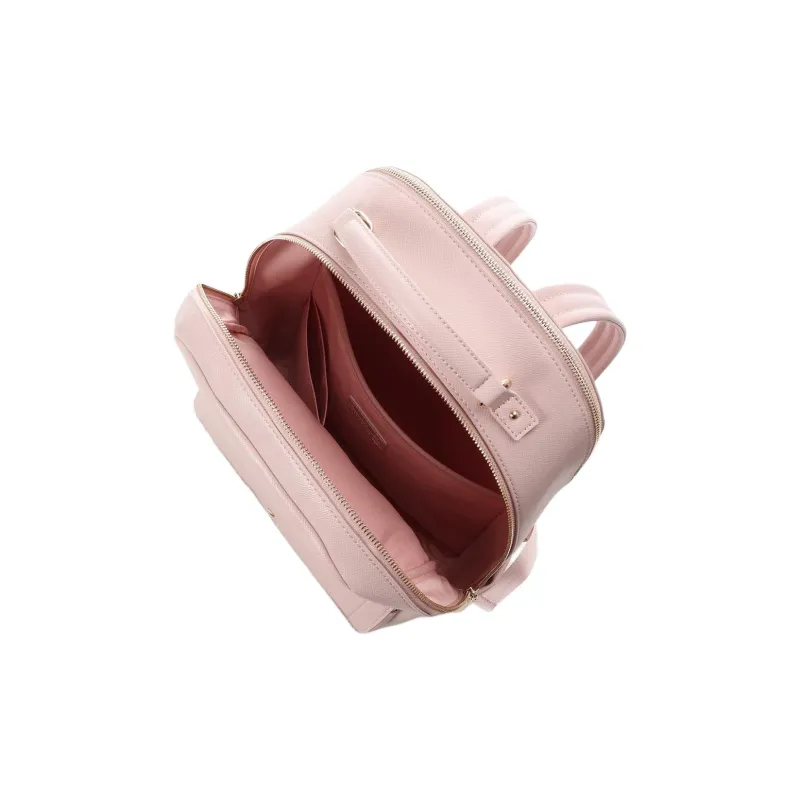 SAMANTHA THAVASA Synthetic Leather Backpack Women's Pink-3