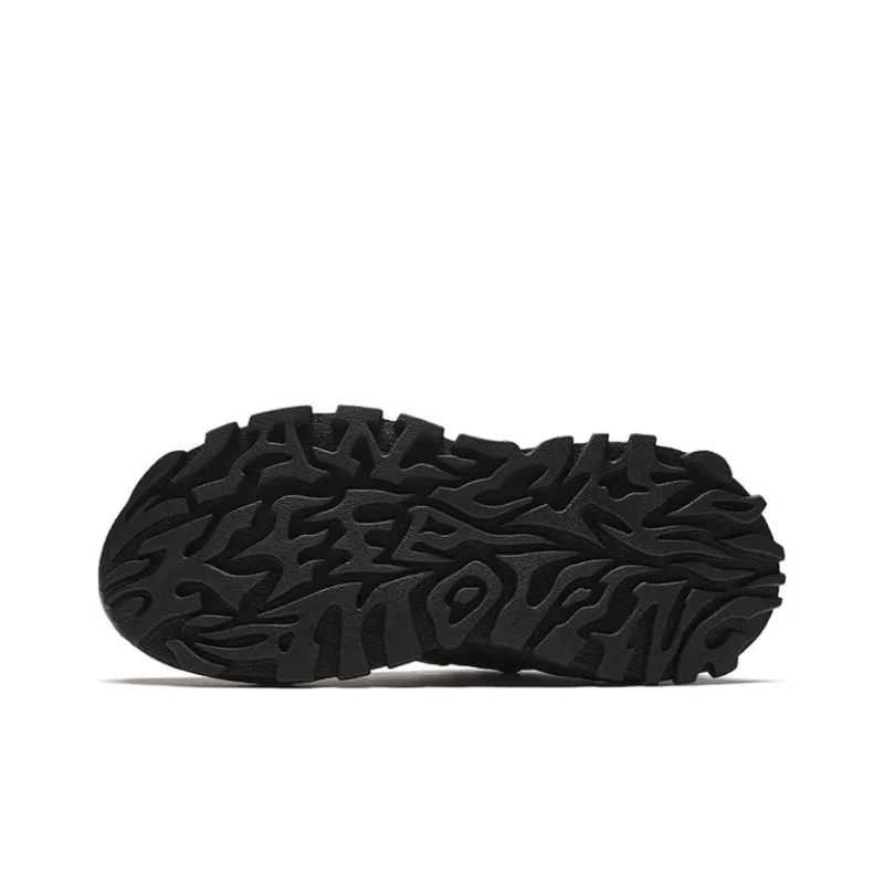 Anta Life Collection Cushioning Slip Resistant Low Top Casual Shoes Men's Black-4