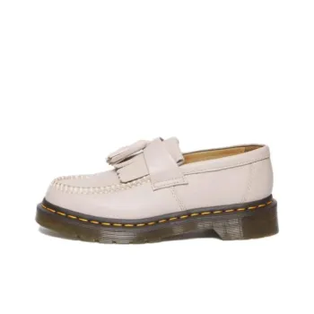 Dr.Martens Adrian Virginia Leather Tassel Loafers 'Vintage Taupe' Women's