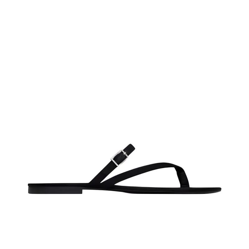 SAINT LAURENT Flip Flops Women's Black-1