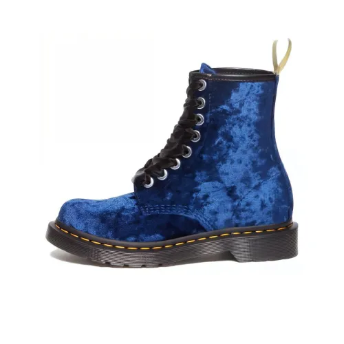 Dr.Martens Vegan Martin Boots Women's Dark Blue