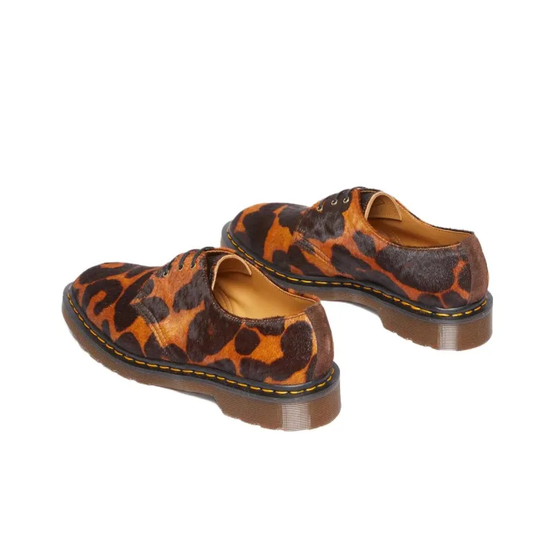 Dr.Martens 1461 Low Top Casual Shoes Unisex Leopard Print-3