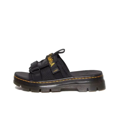 Dr.Martens Slip Resistant Odor Resistant Slide Slippers Unisex Black