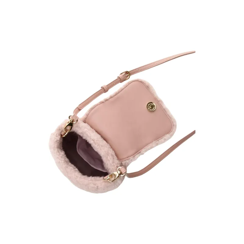 SAMANTHA THAVASA Polyester Shoulder Bag Mini Women's Light Pink-6