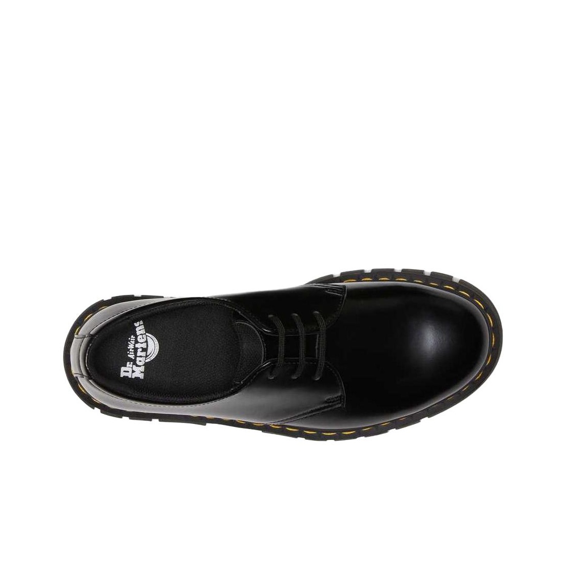 Dr. Martens Rikard Platform 1461 selling 1460 Polished Black Smooth Men Sz 10 Womn Sz 11