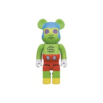 BE@RBRICK Benjamin Grant OVERVIEW FUJI Andy Mouse Doll 400%/1000% Unisex