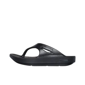Skechers GO RECOVER Abrasion-Resistant Slip-Resistant Flip Flops Women's Black