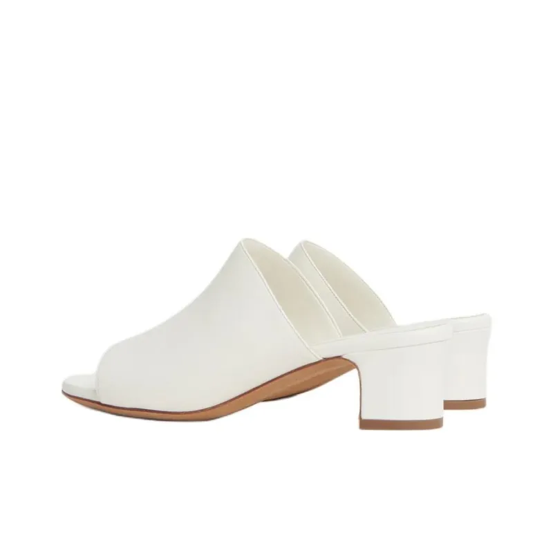 MANSUR GAVRIEL Slide Slippers 4.5cm Women's White-3