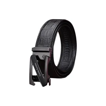 Cranta Komeia Cow Split Leather Belts Men's 5cm