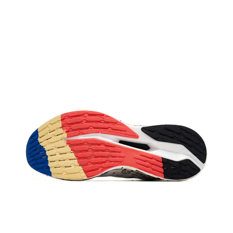 QIAODAN Shadow S-Type Anti-Slip Wear-Resistant Low-Top Running Shoes Men's Black White Yellow-4