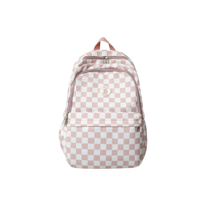 Huangmu Nylon Backpack Unisex Multicolor-2