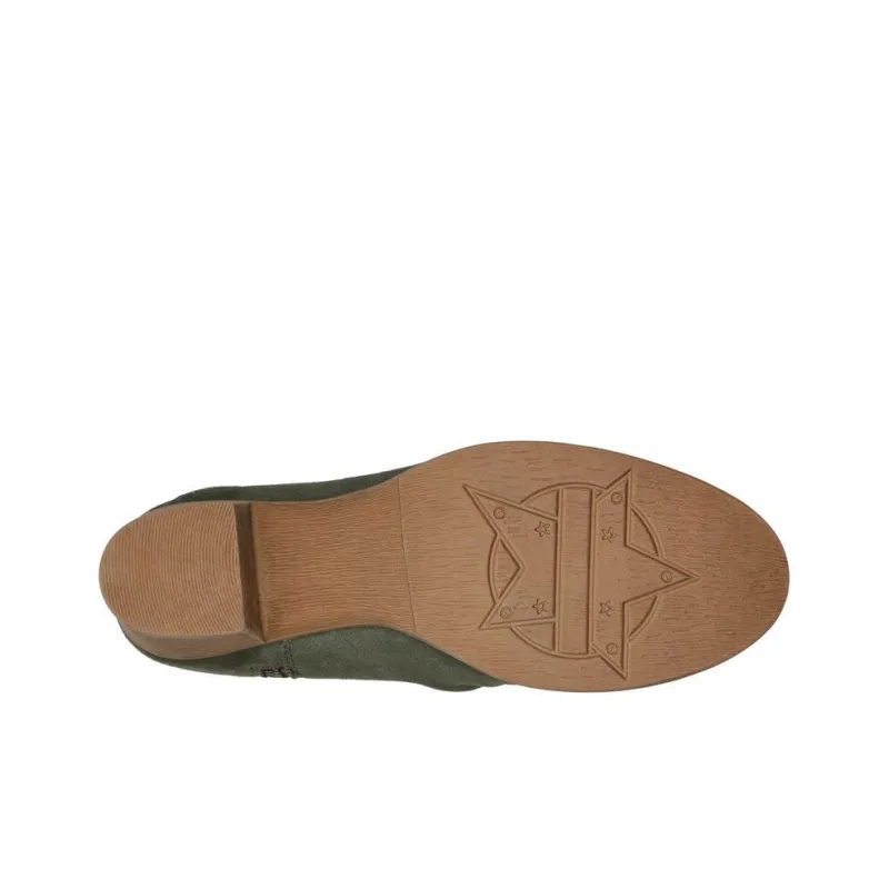 Skechers Ankle Boots High Heel Women's Olive-4