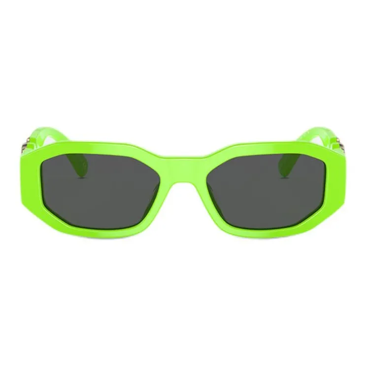 VERSACE Oval frame Medusa motif Sunglasses-1