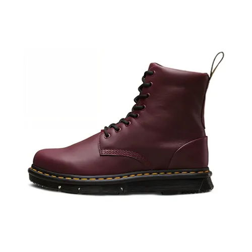 Dr.Martens Martin Boots Unisex Burgundy