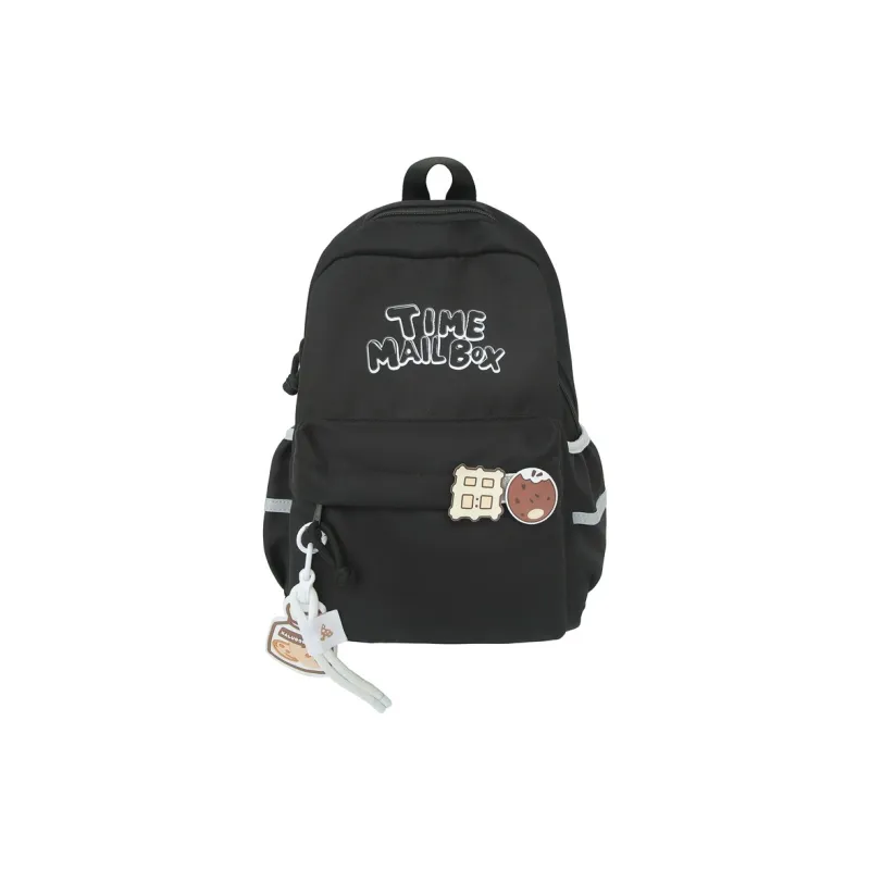 Huangmu Nylon Backpack Unisex Multicolor-0