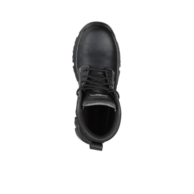 Skechers Work Ankle Boots Men's Black Gray Color-3