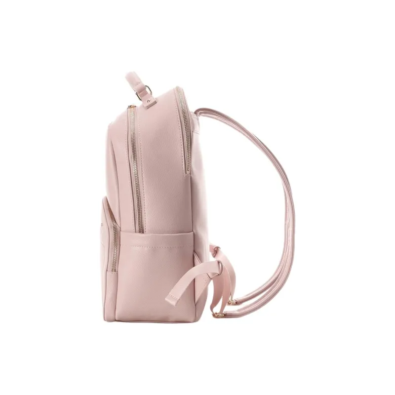 SAMANTHA THAVASA Synthetic Leather Backpack Women's Pink-1