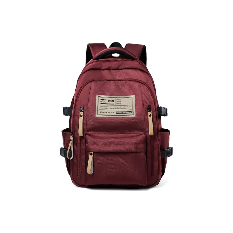 SEPTWOLVES Oxford High School And College Student Commute Computer QPL Regular Unisex Burgundy-1