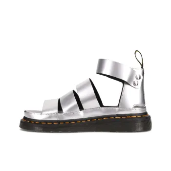 Dr.Martens DrMartens Clarissa Thick Sole Sandals Silver Women's