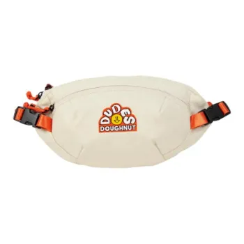 Doughnut Recycled Polyester Fanny Pack Unisex Beige